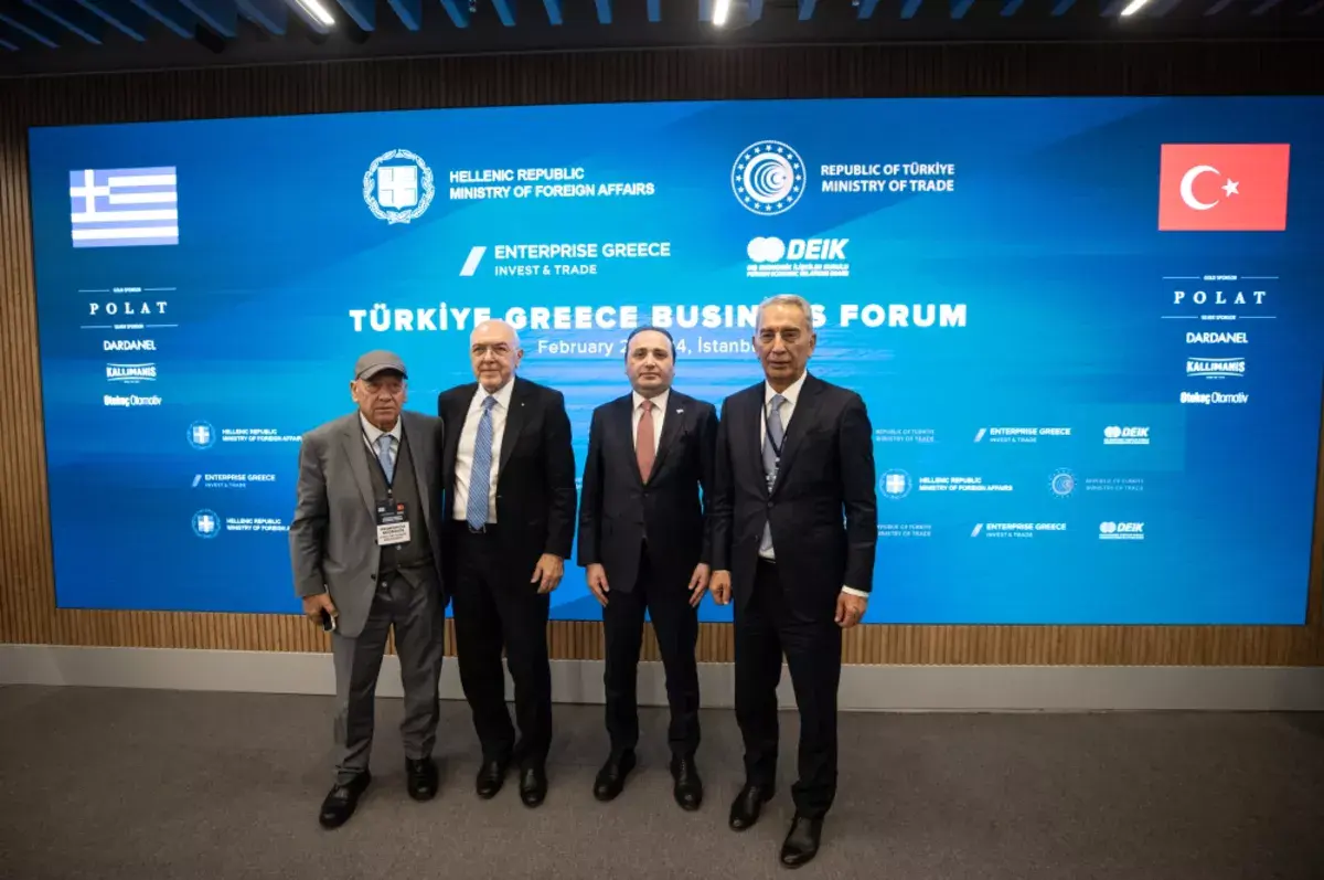 Türkiye-Yunanistan ikili ticaret hacmi 2023 yılında 5,8 milyar dolar