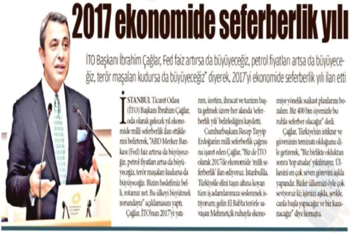 2017 ekonomide seferberlik yılı