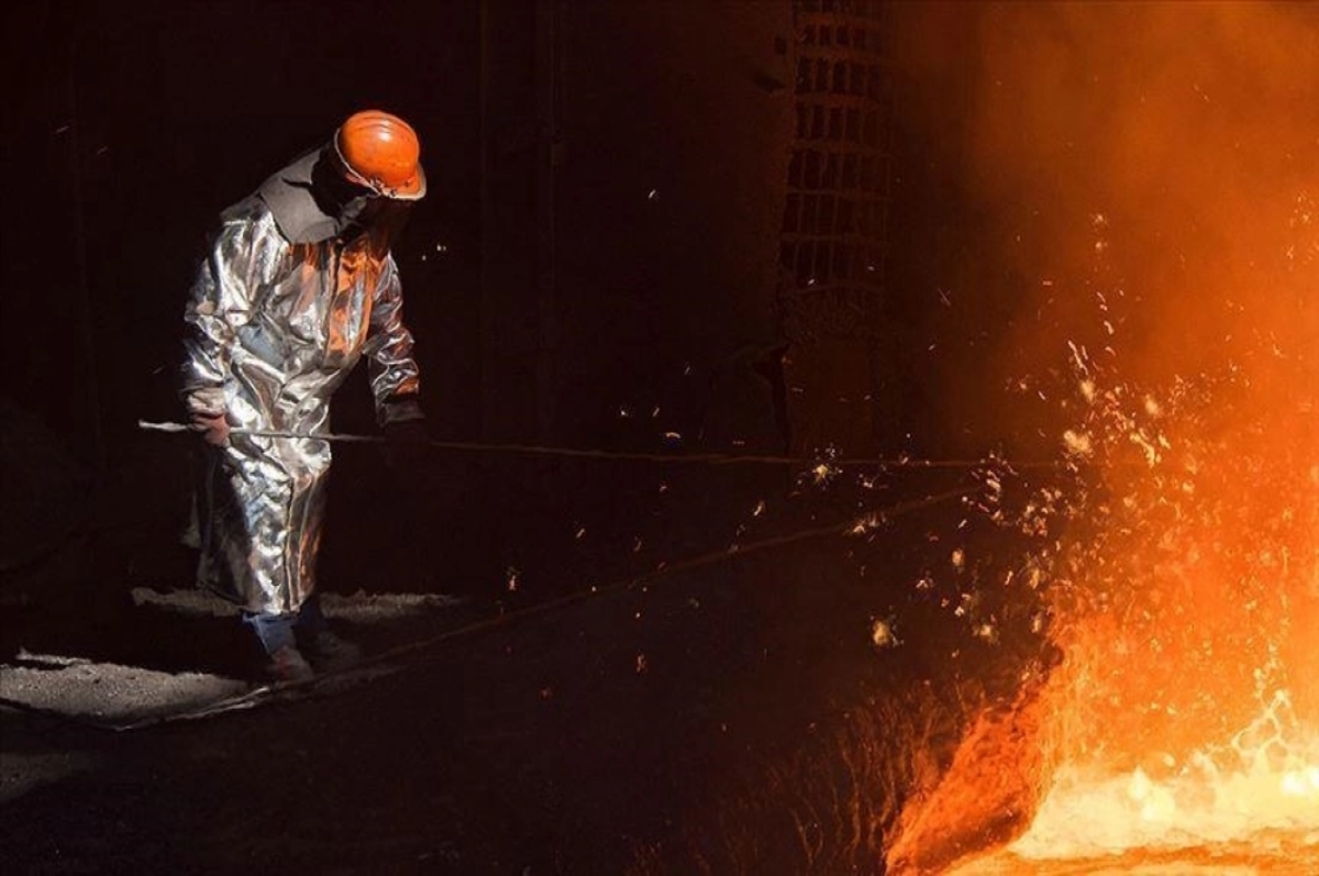 Türkiye'nin ham çelik üretimi mayısta yıllık bazda yüzde 10.3 azaldı