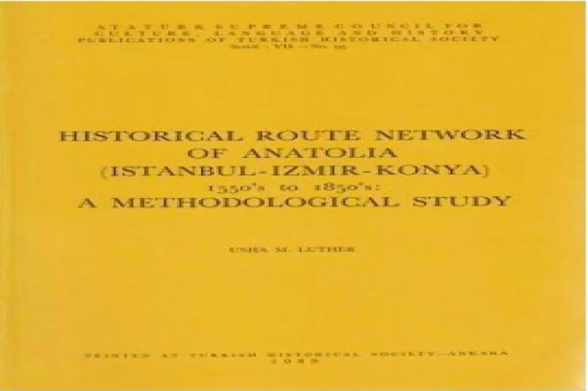 Historical route network of Anatolia