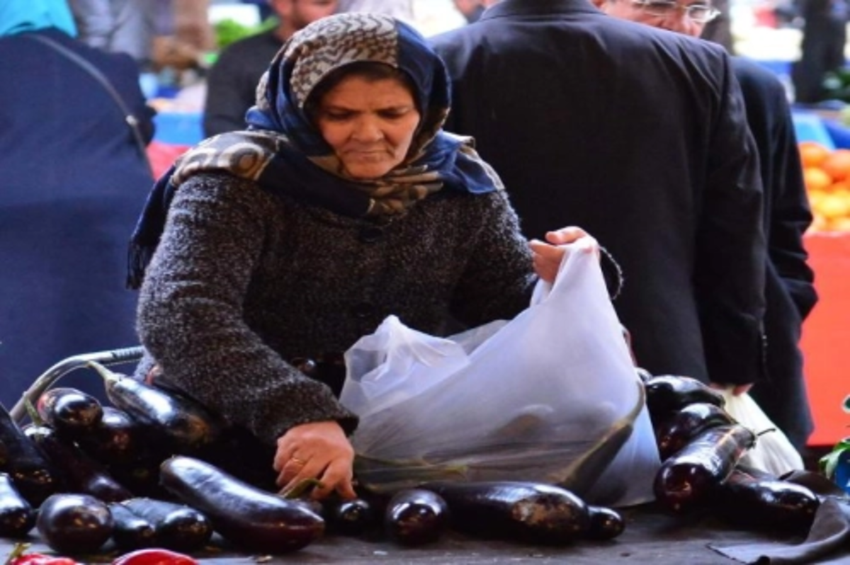 Aralıkta fiyatı en fazla artan ürün patlıcan, en çok düşen ise portakal oldu