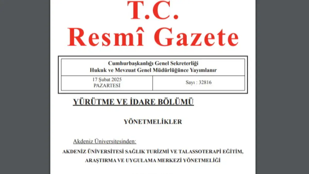 Resmi Gazete'de bugün! 17 Şubat 2025 Resmi Gazete kararları yayımlandı