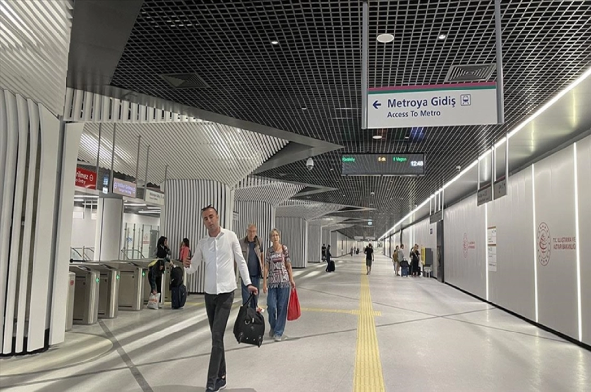 Pendik-Sabiha Gökçen Havalimanı Metrosu bir yılda 9 milyon yolcuya hizmet verdi