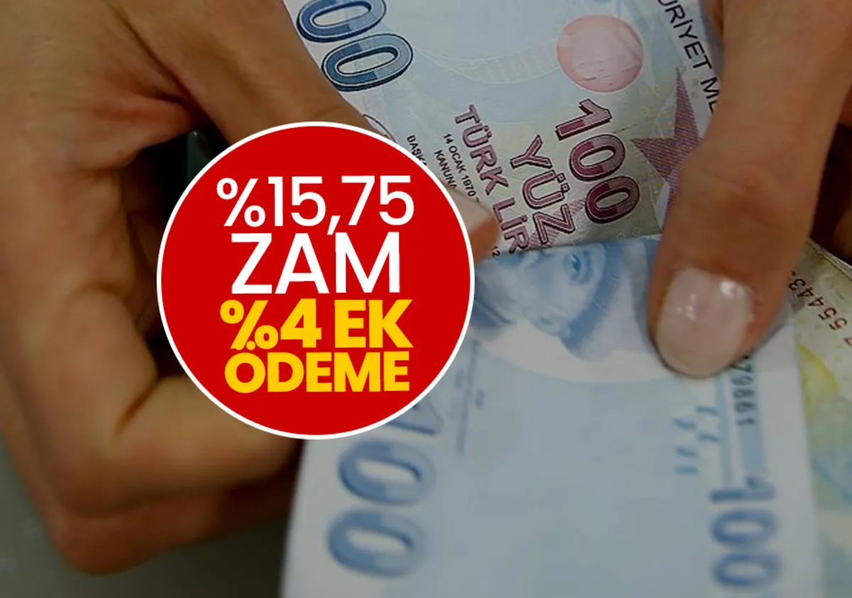 EMEKLİ ZAMMI OCAK 2025: Yüzde 15,75 zam + yüzde 4 ek ödeme! Ne kadar emekli maaşı alırım?