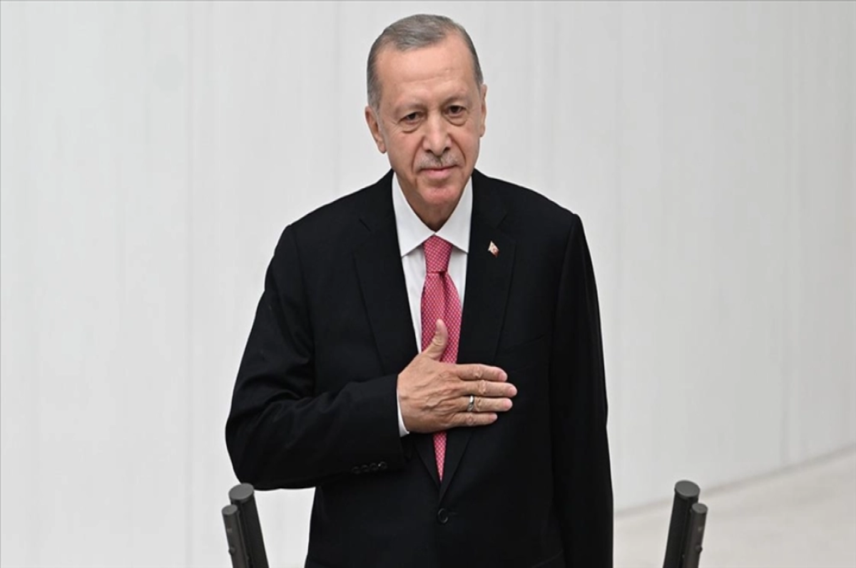 Cumhurbaşkanı Erdoğan, TBMM’de yemin etti