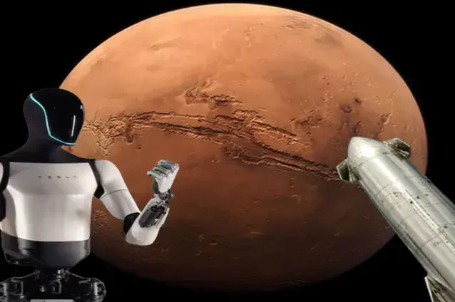 SpaceX, 2026'da Mars'a insansı robot gönderecek