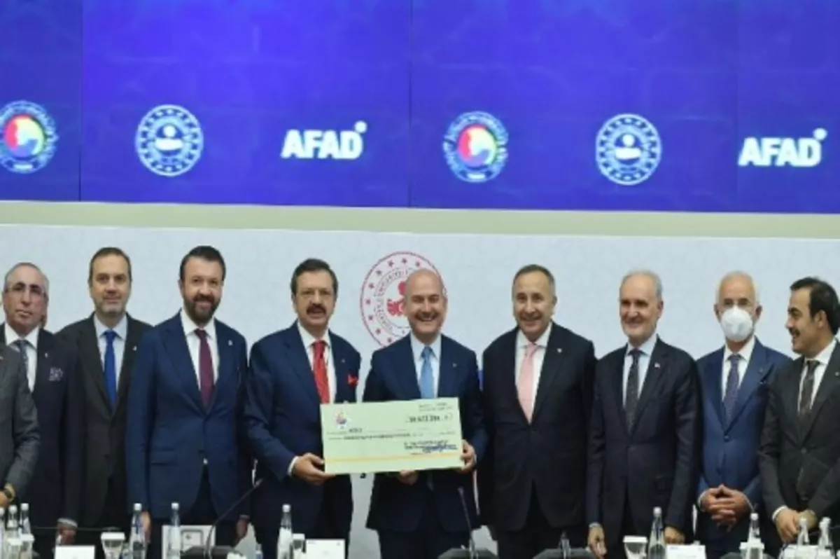 Doğal afetlere yönelik 50.5 milyon lira yardım