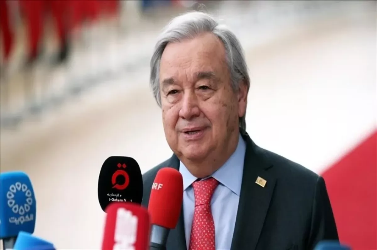 Guterres: Çabaları için Cumhurbaşkanı Erdoğan ve Türk hükümetine minnettarım