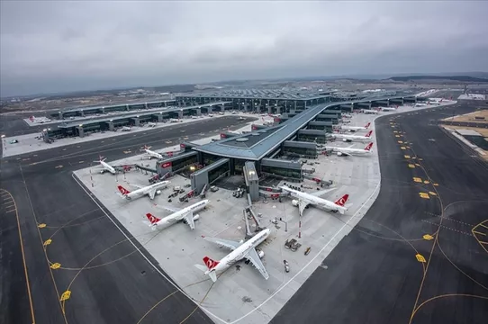 İstanbul Havalimanı Avrupa’nın zirvesinde: Günlük ortalama 1359 uçuş