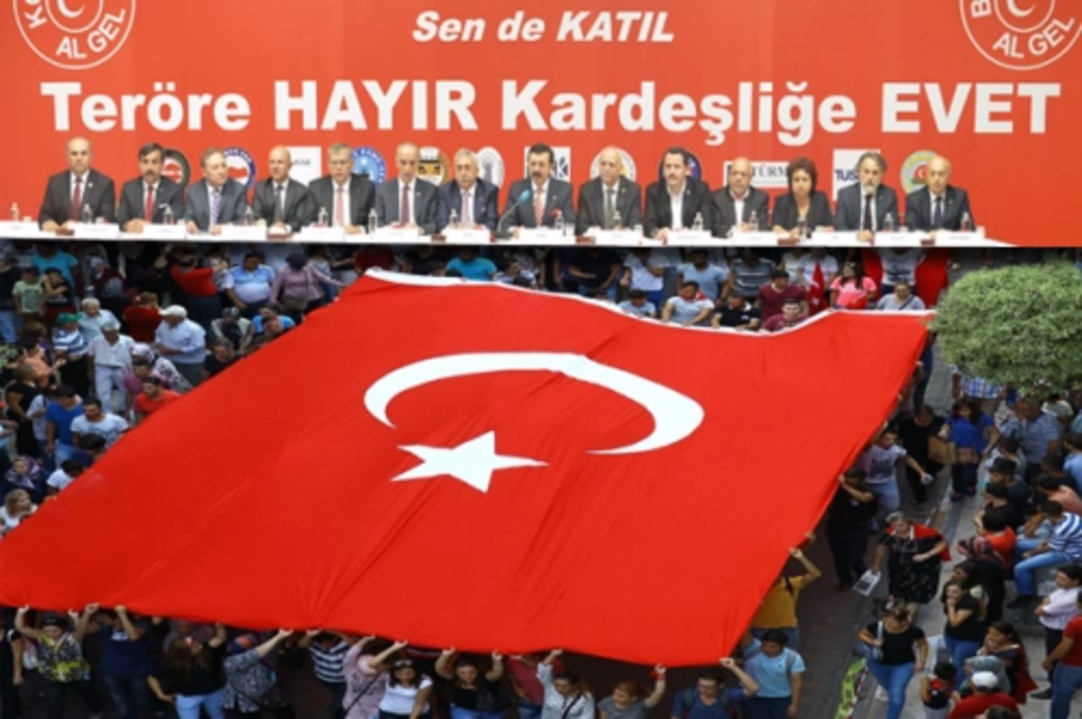 Sen de KATIL Teröre HAYIR kardeşliğe EVET