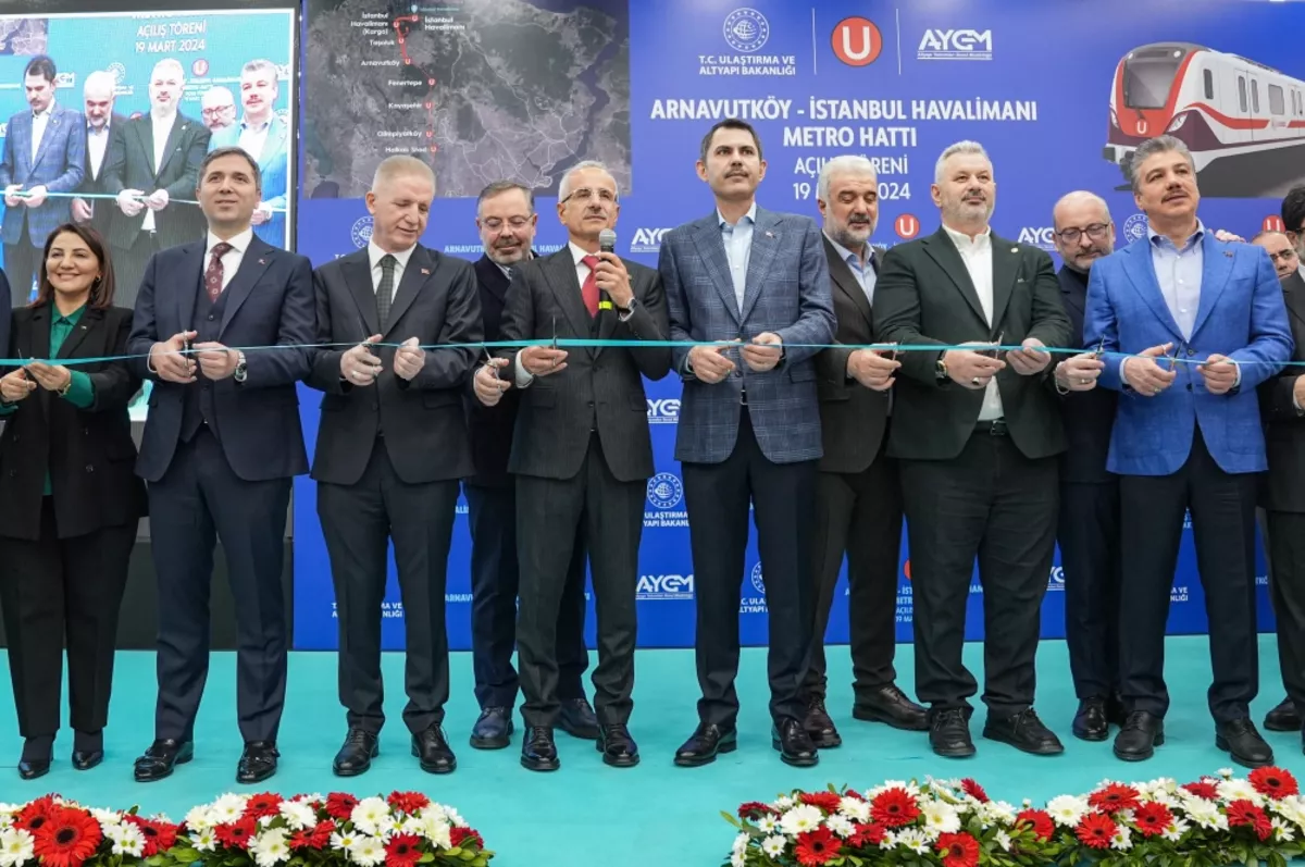 Arnavutköy-İstanbul Havalimanı Metro Hattı'nda 20 Mart’ta seferler başlıyor