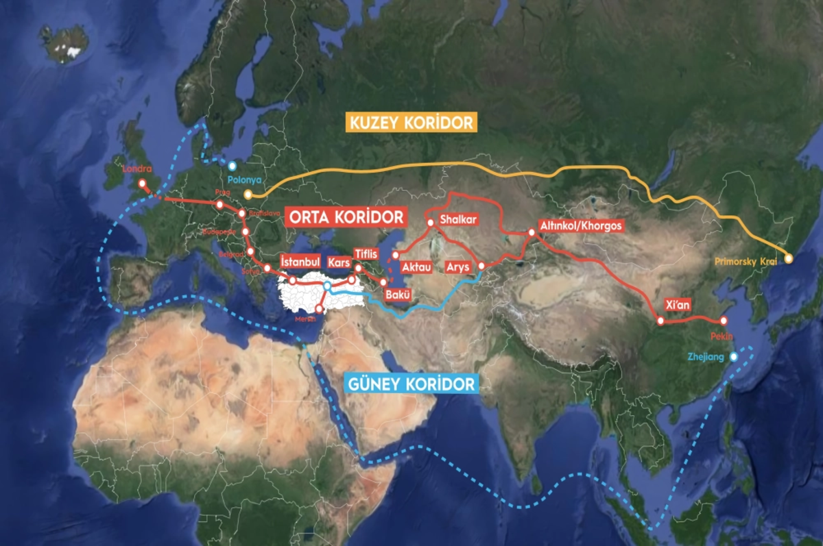 Küresel ticarette koridorların merkezi Türkiye