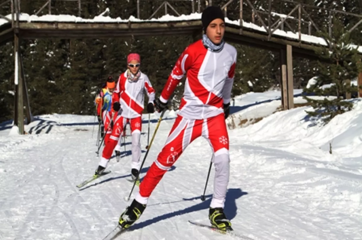 Kayak takımları Ilgaz kampında