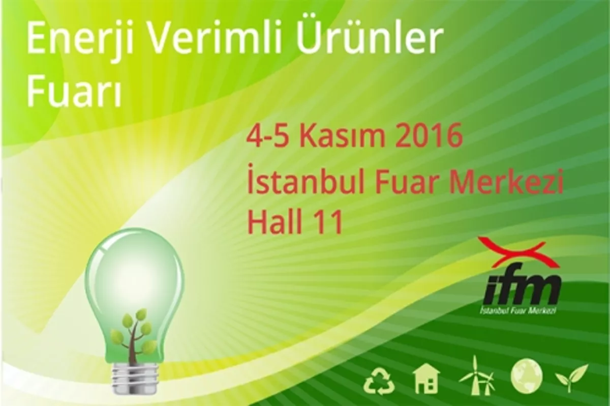 Enerji verimli ürünlerin ilk fuarı