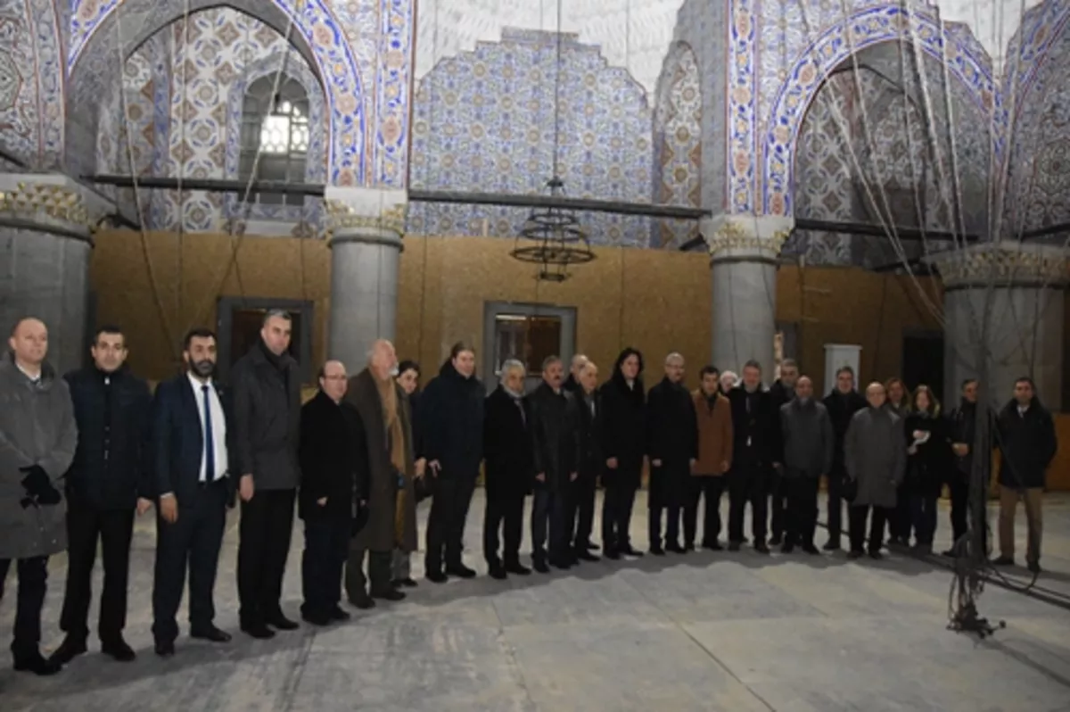 Yeni Camii’de tarihi restorasyon