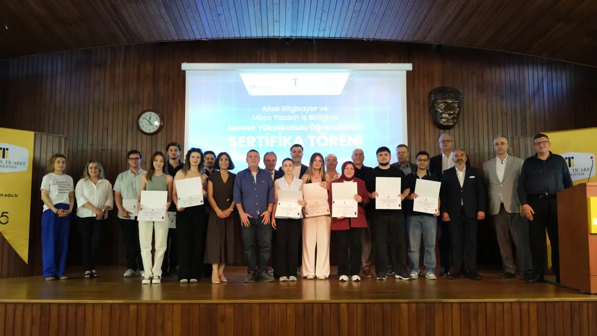 Mikro ERP programında yeni mezunlar sektöre hazırlanıyor