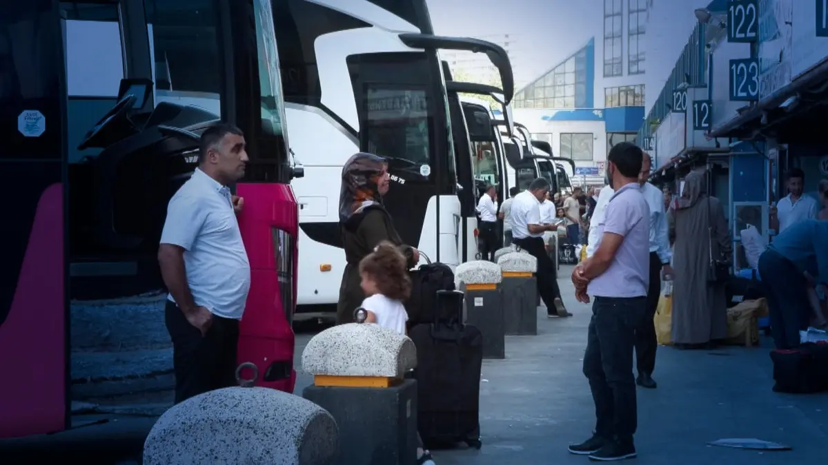 Otobüslerde yaz yoğunluğu başladı