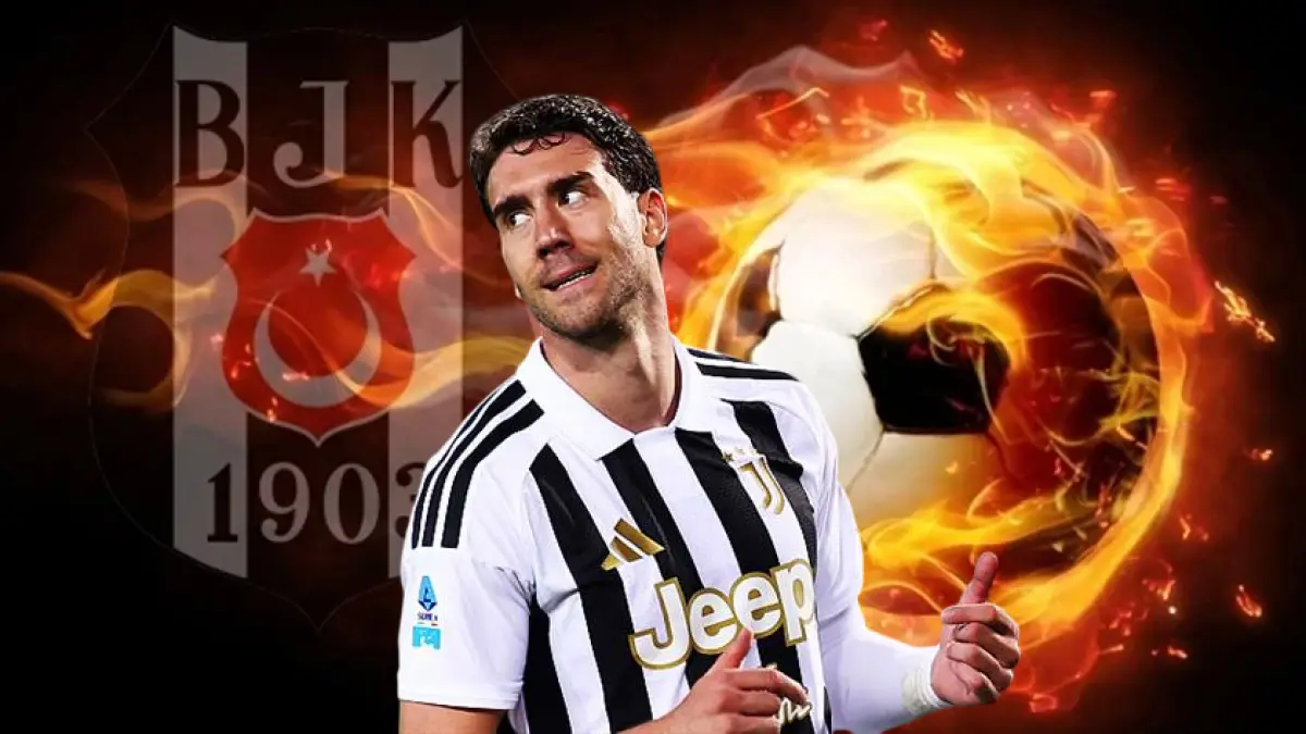 Vlahovic Türkiye'de! Beşiktaş harekete geçti